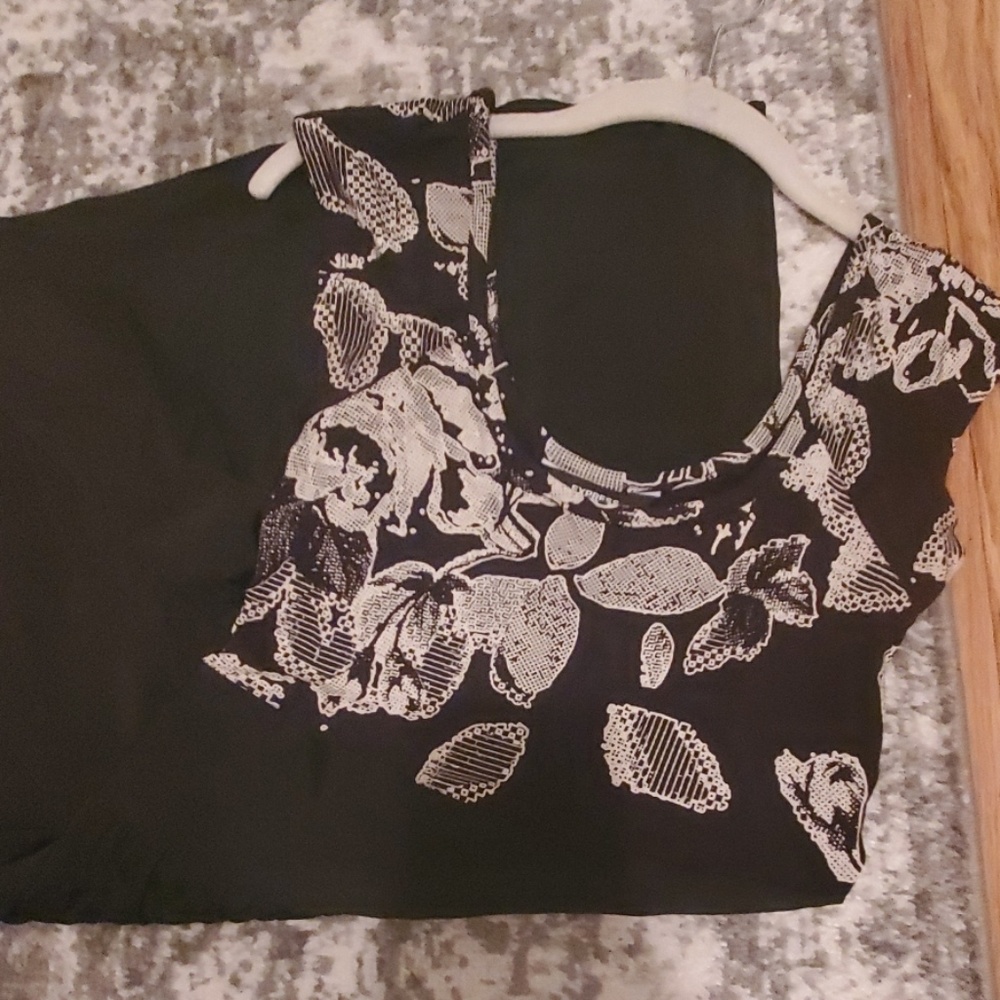Express cap sleeve dress